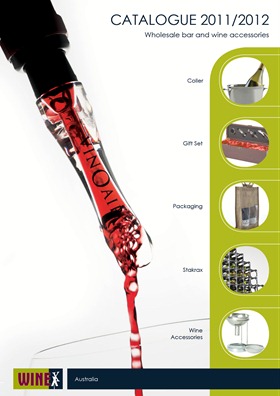 WineX Product Catalogue 2011-2012 - Cover WineX Product Catalogue 2011-2012 - Cover