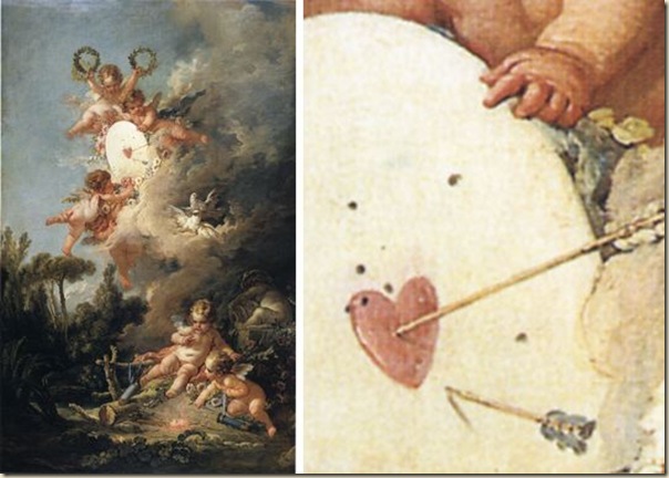 Boucher, La cible d'amour Boucher, La cible d'amour