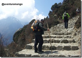 Chegada a Namche Bazaar Chegada a Namche Bazaar