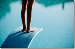 iStock_000016772711XSmall Jumping of hi board lower legs only