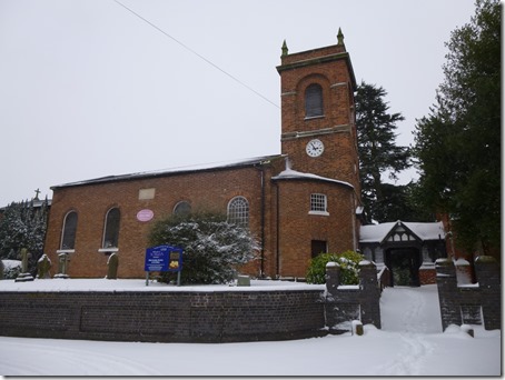 Wistaston in the snow (18-1-13) -  St Mary's Church (3)
