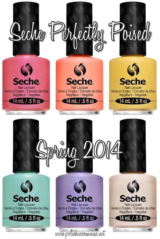 Seche Perfectly Poised Collection for Spring 2014