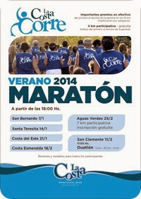 Mañana comienza en San Bernardo el Circuito de Maratones “La Costa Corre”