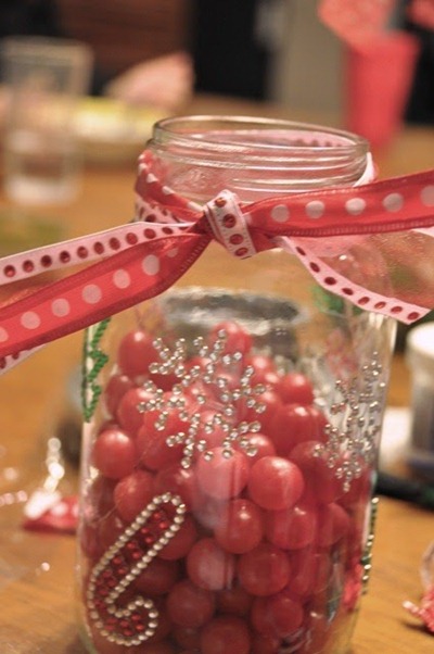 mason candy jar