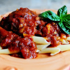 Penne with Chicken Thighs