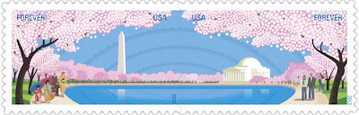 Cherry Blossom Centennial stamps