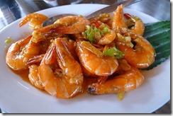 Buttered Shrimps at Apag Marangle