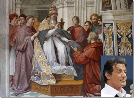 Quadro do Sylvester Stallone de 1511