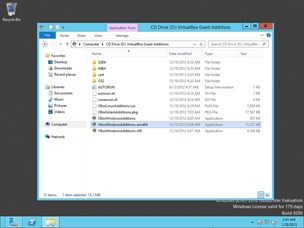 Meng-install VirtualBox Guest Additions di Windows Server 2012