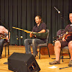 Anthony, Dan and Iain on stage
