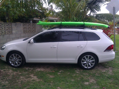 2012 Volkswagen Jetta Sportwagen - Yakima Rail Grab Roof Racks
