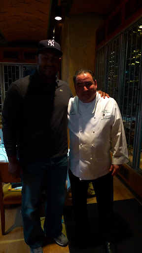 Chef is a little bit of a Saints fan.