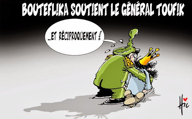 Bouteflika soutient le général Toufik