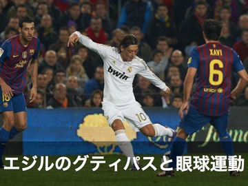 エジルのグティパスと眼球運動.jpg エジルのグティパスと眼球運動