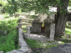 Near the waterfall