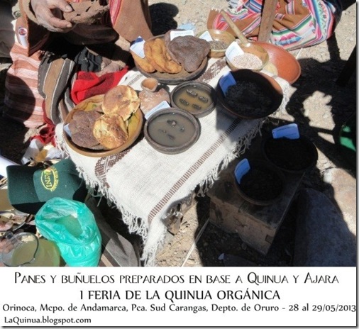 Panes y Buñuelos de Quinua y Ajara-I Feria de la Quinua Orgánica - Orinoca, Sud Carangas, Oruro - Laquinua.blogspot.com-01