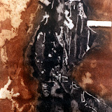"Je voulais appeler la joie passée" 1994; C3 C5/eau-forte, aquatinte;
