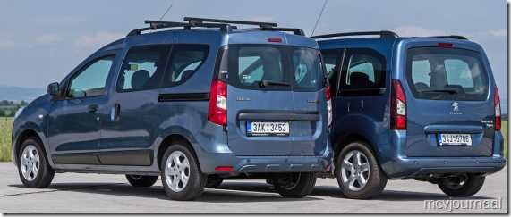 Dacia Dokker vs Peugeot Partner Teepee 03 Dacia Dokker vs Peugeot Partner Teepee 03