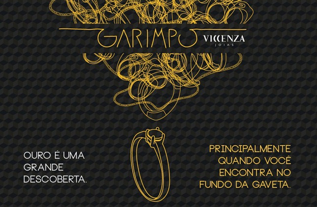 Garimpo Viccenza em Curitiba – As joias antigas de ouro valem como pagamento na compra novas peças. viccenza joias garimpo curitiba 2012
