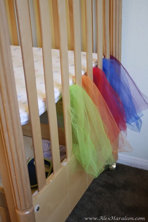Alex Haralson Easy No Sew Tutu Crib Skirt