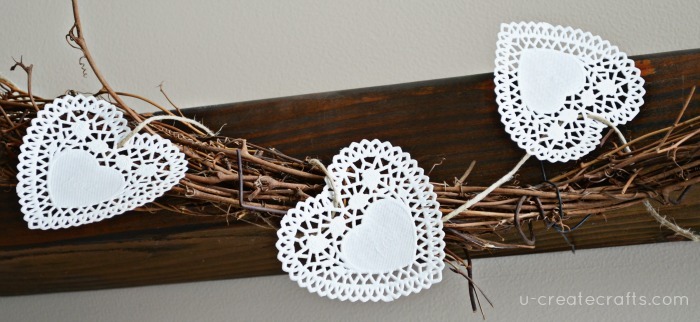 DIY Doily Banner