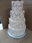 Our cake from Mark Joseph arrives!