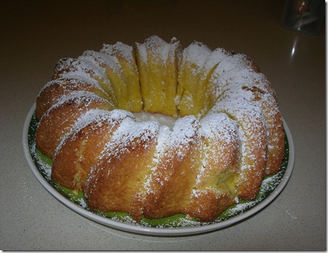 Ciambella torta mele mais fecola