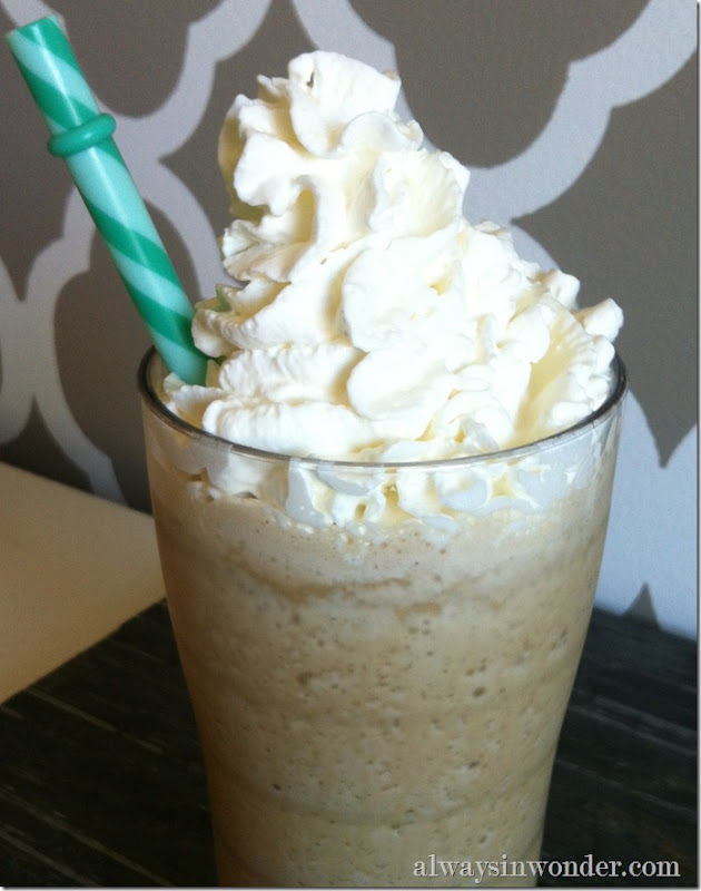 Blended Iced Coffee made with International Delight Iced Coffee (1)