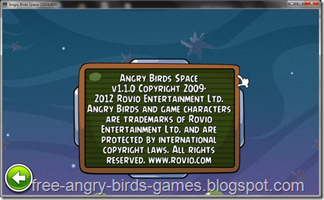 Free Download Angry Birds Space v1.1.0 Game