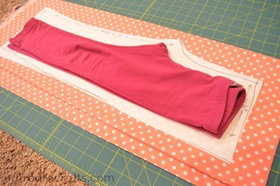 Lazy Day Lounge Pants Step 1