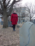 At the Salem, MA cemetary