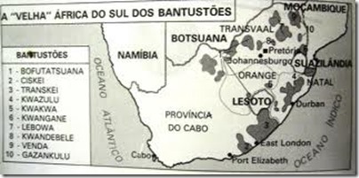 Africa do Bantustões Africa do Bantustões