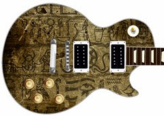 guitar-skin-ancient-hieroglyph