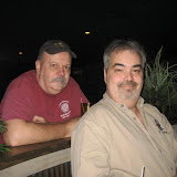 Mike Pugh (MCPHINS webmaster) and DJ Jeff Allen. Mike Pugh (MCPHINS webmaster) and DJ Jeff Allen.
