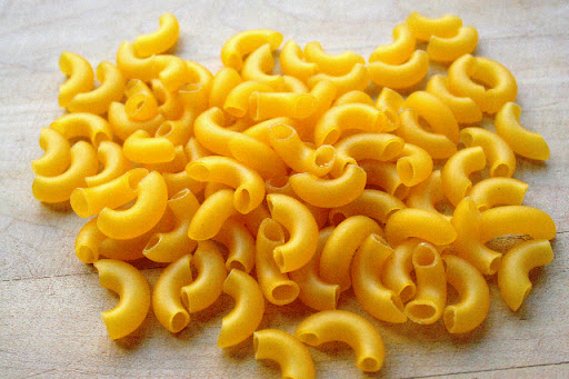 Choose whichever shape pasta you like.