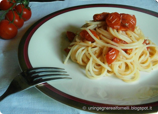 pasta primo spaghetti pomodorini forno davide oldani 