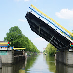 DSC00658.JPG - 27.05.2013. Utrecht - drugi most; właśnie jest otwierany (dla jednej łódki)