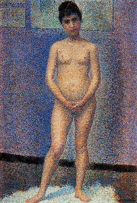 384px-Seurat_Modella_in_piedi