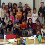 WBFJ Cici's Pizza Pledge - Morgan Elementary Ms. Duvick's 1st Grade Class - Clemmons - 11-5-14