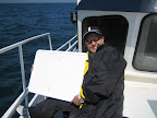 Ein Whiteboard dient zur Kommunikation lebenswichtiger Informationen. - A whiteboard with purpose to live-saving communication.