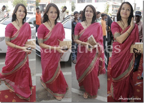 Amala_Pink_Saree