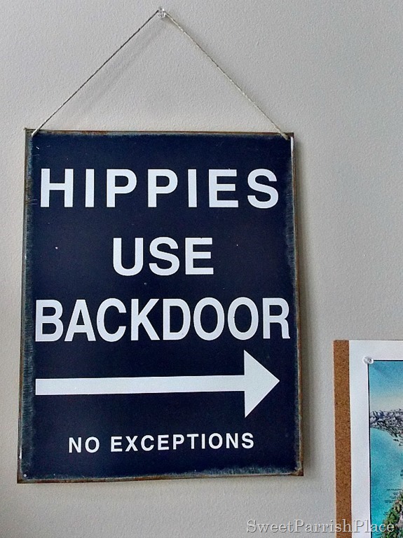 hippie sign
