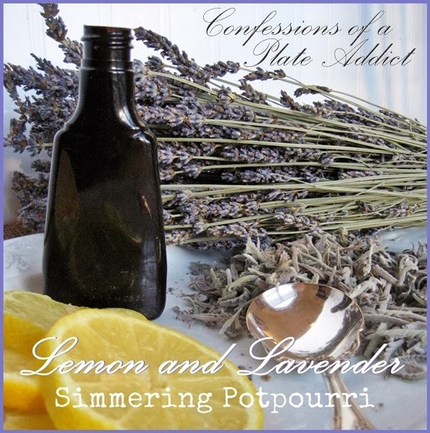 CONFESSIONS OF A PLATE ADDICT Lemon and Lavender Simmering Potpourri