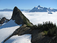 Coleman Pinnacle with Shuksan in background.