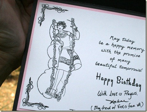 Card by Marlene Bender inside Card by Marlene Bender inside