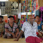 The Eldest Male and Villagers Watch the Kava Cermony - Suva, Fiji