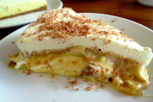 Peanut Butter Banana Cream Pie by Wildflour Cafe + Bakery