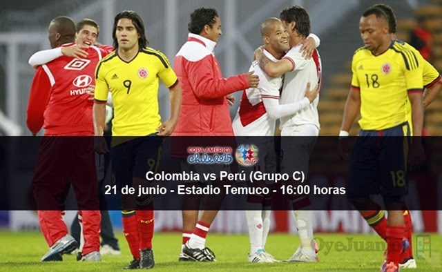 Colombia vs Perú - 21 de junio - Grupo C Colombia vs Perú - 21 de junio - Grupo C