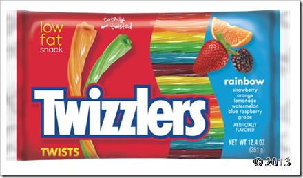 Rainbow twizzlers