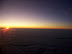 Sunset from the Airplane